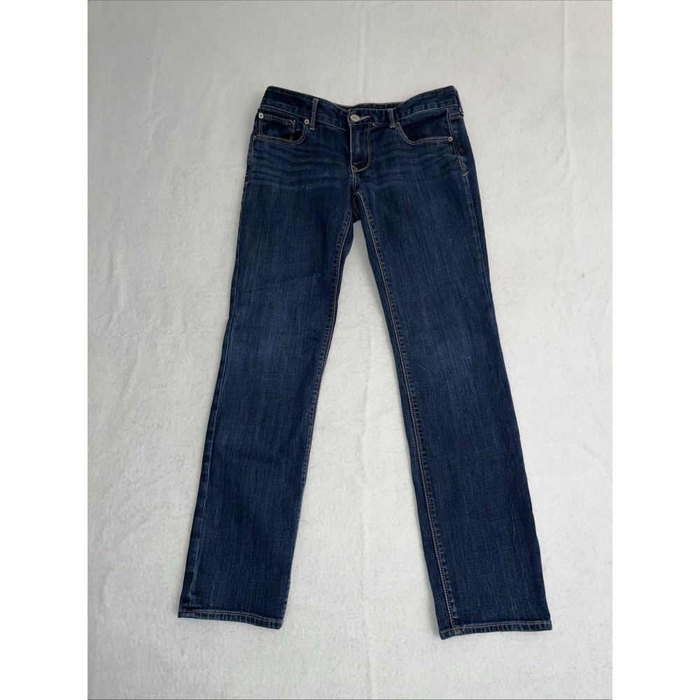 Express Jeans Women's Size 8 Blue Skinny Low Rise